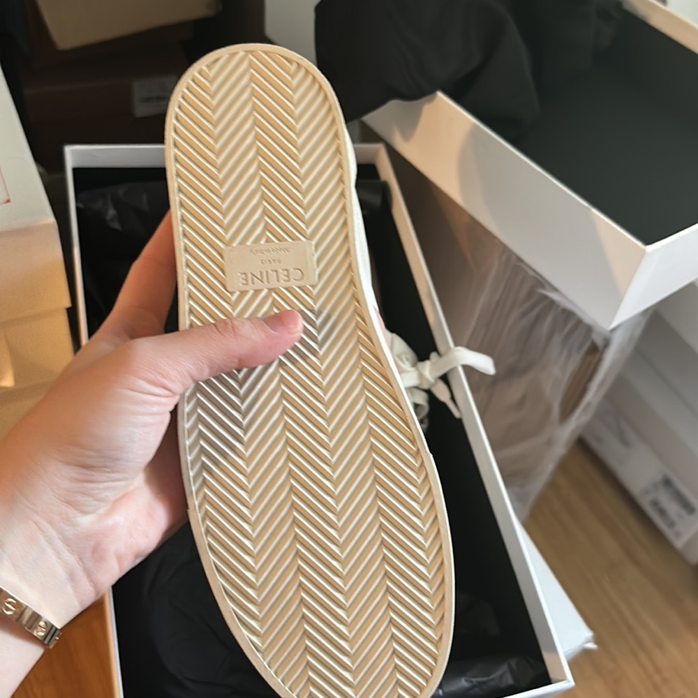 PINK CELINE SNEAKER 40 NWB - Picture 4 of 7